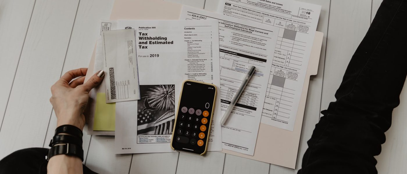 Insurance policy documents prepared before travel